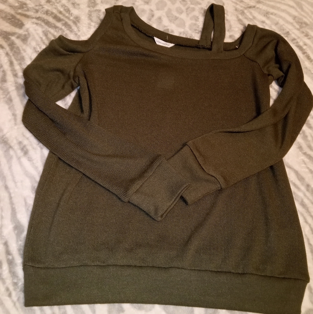 Cold Shoulder Sweater